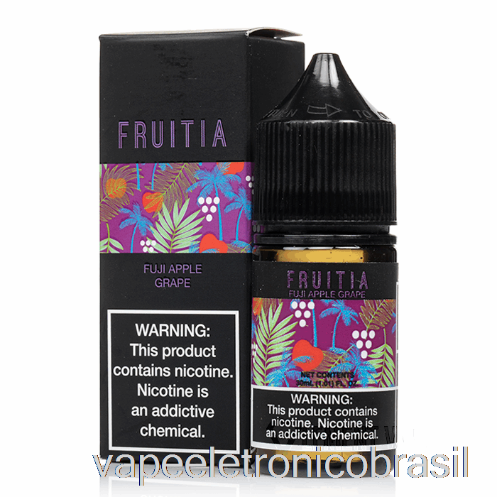 Vape Eletrônico Fuji Maçã Uva - Sais De Fruta - 30ml 35mg